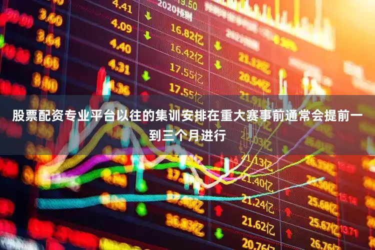 股票配资专业平台以往的集训安排在重大赛事前通常会提前一到三个月进行